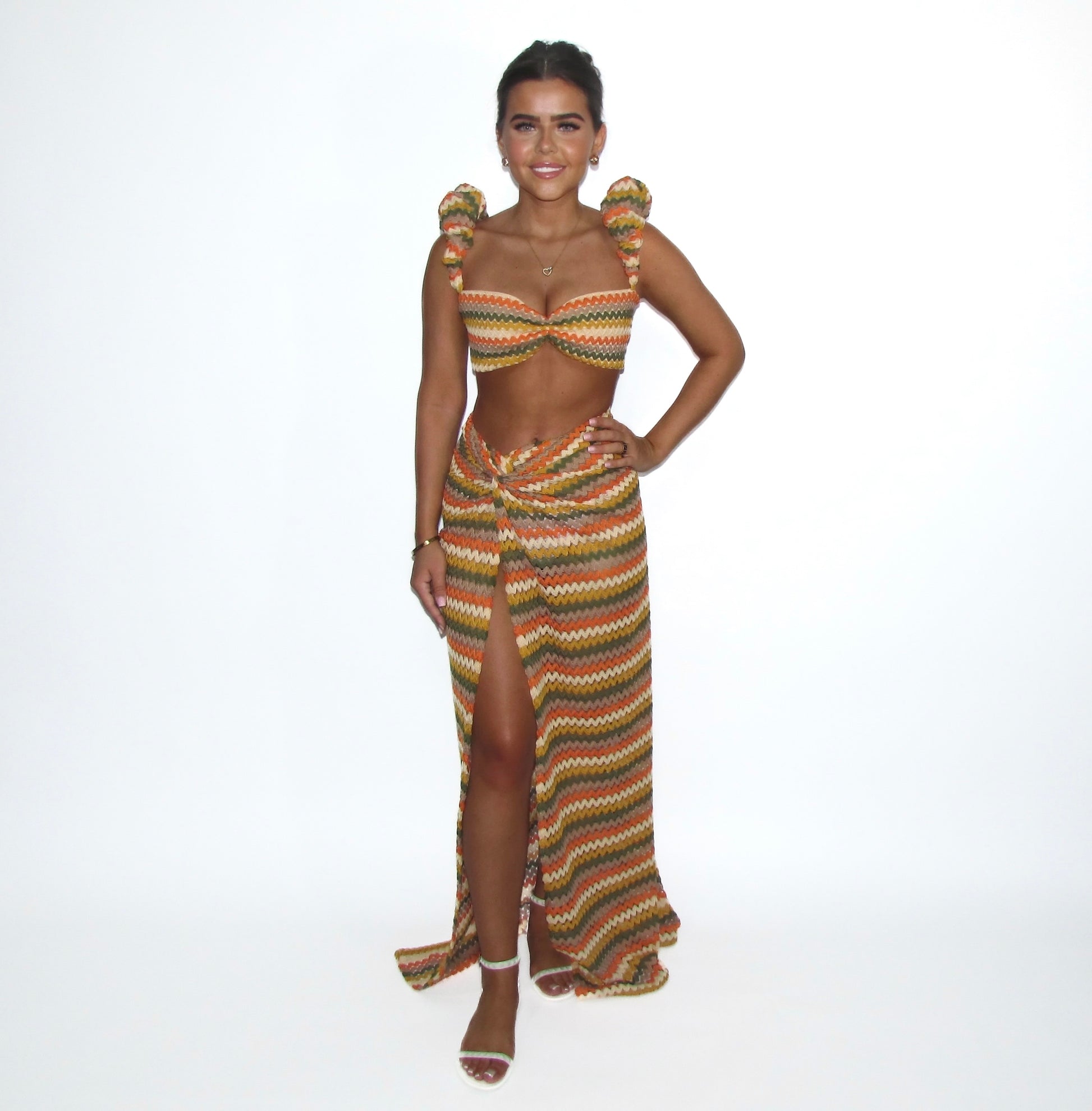 Zig zag knot skirt ONLY